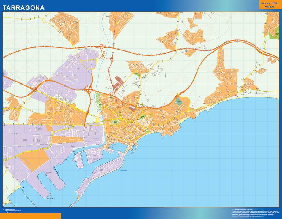 Eps map vectorial tarragona