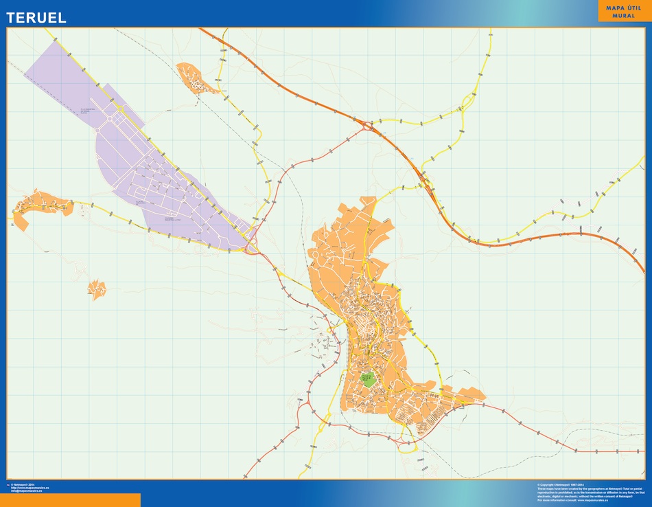 Eps map vectorial teruel