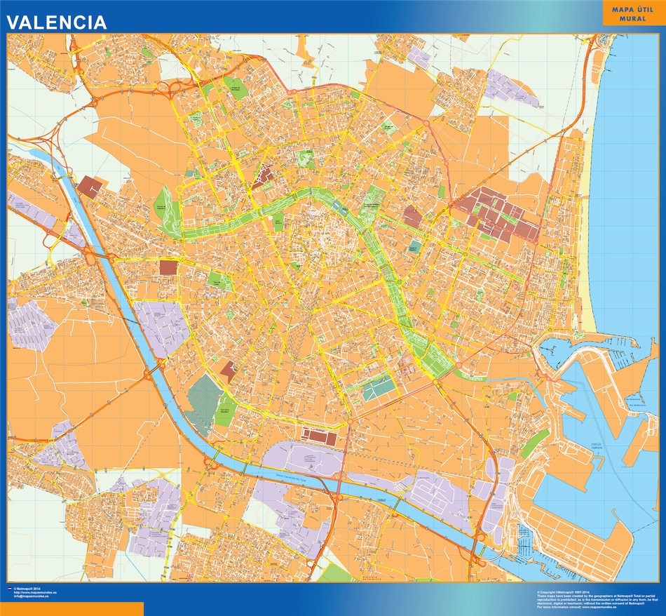 Eps map vectorial valencia