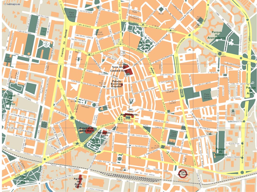 Eps map vector vitoria