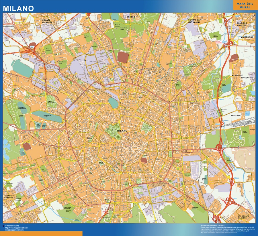 Mappa eps milano
