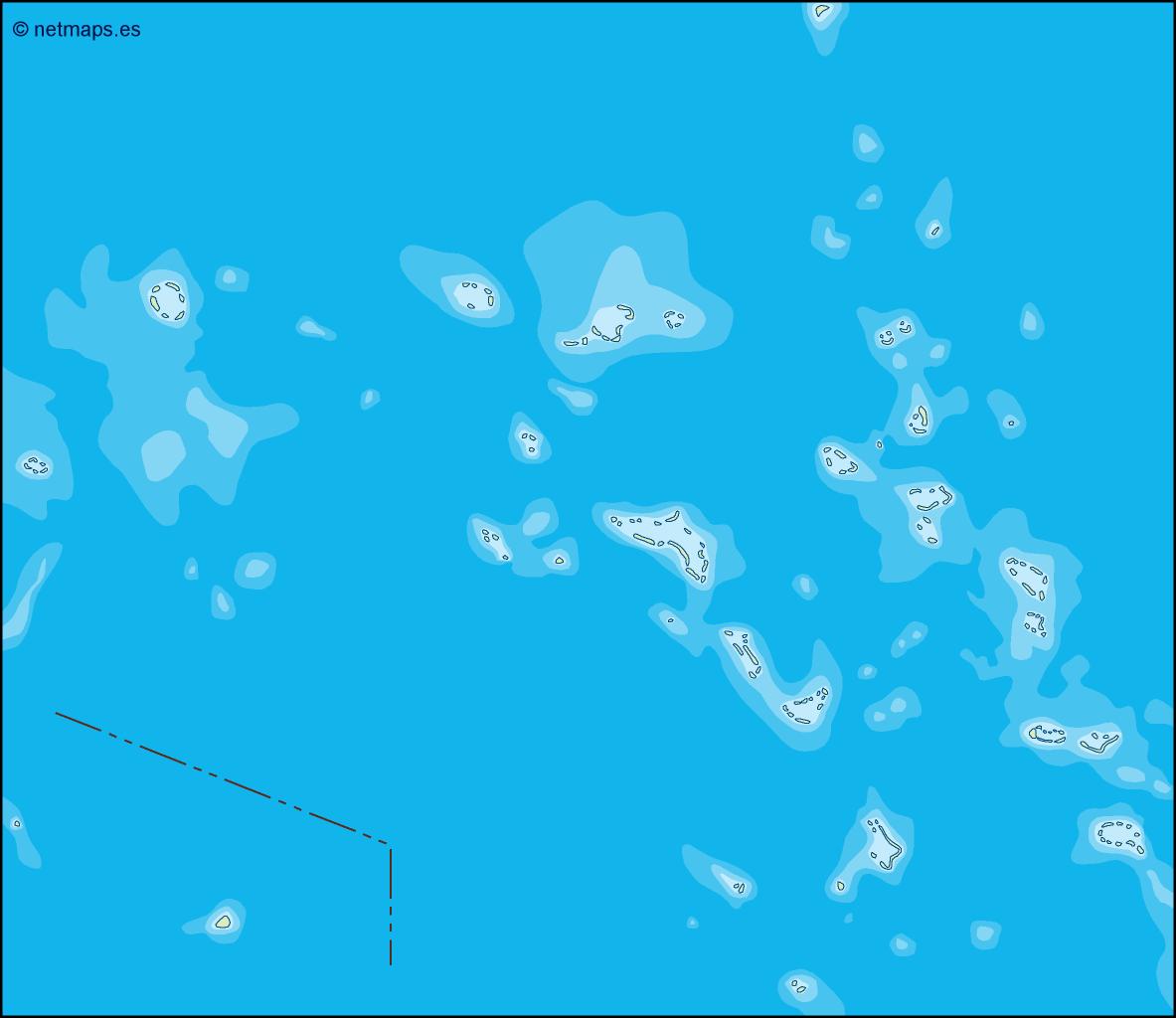 Marshall islands illustrator eps map vector
