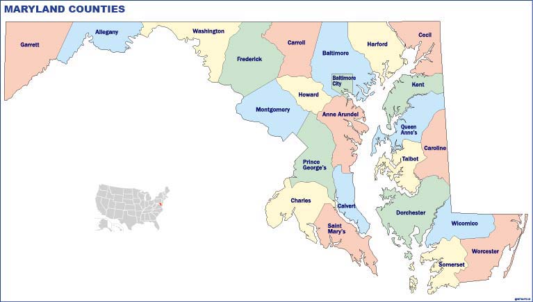 Maryland counties