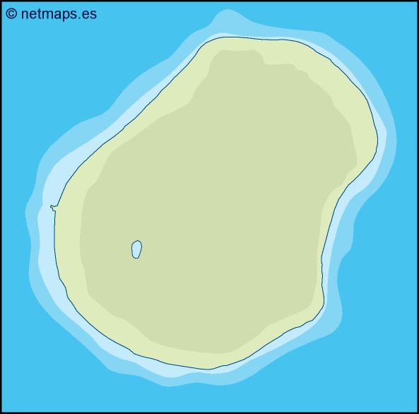 Nauru illustrator eps map vector