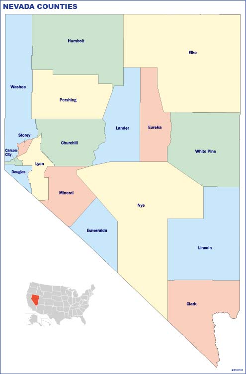 Nevada counties