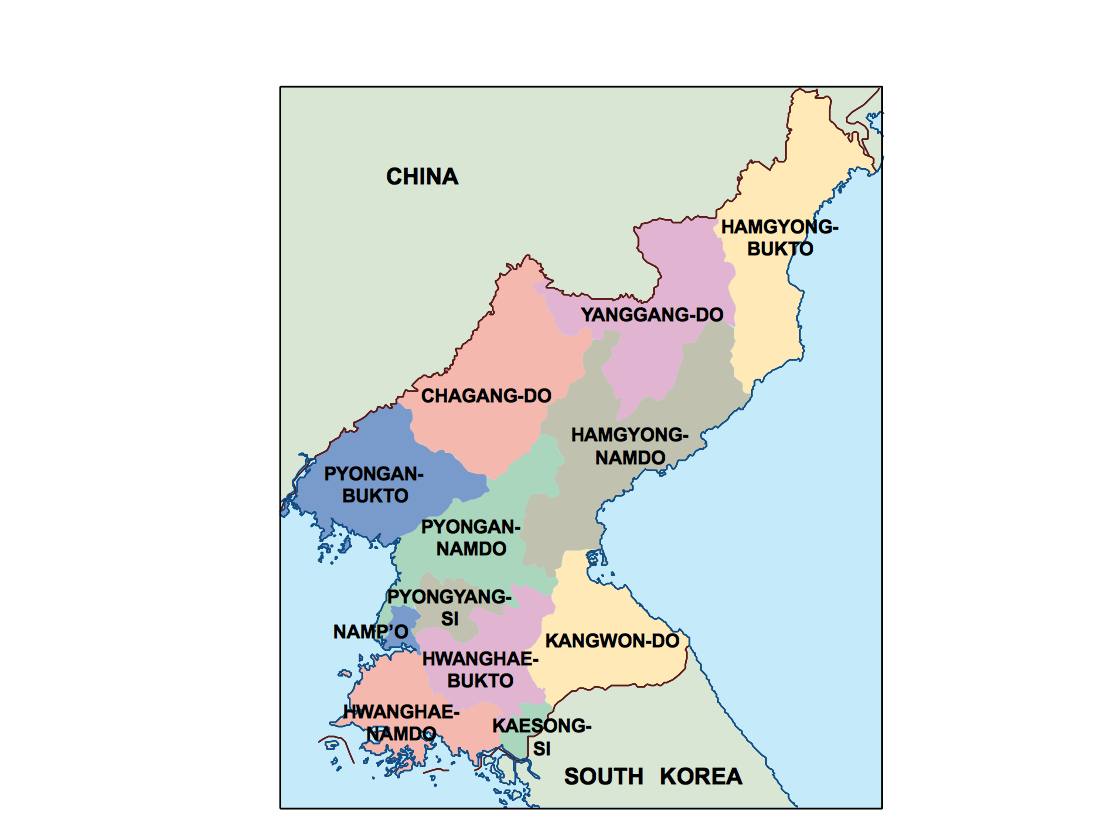 North korea powerpoint for presentations