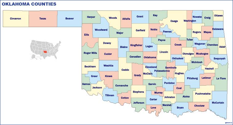 Oklahoma counties