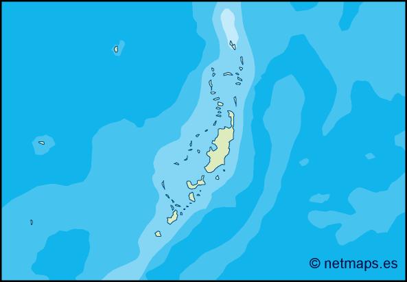 Palau illustrator eps map vector