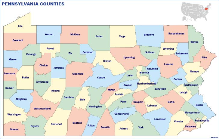 Pennsylvania counties