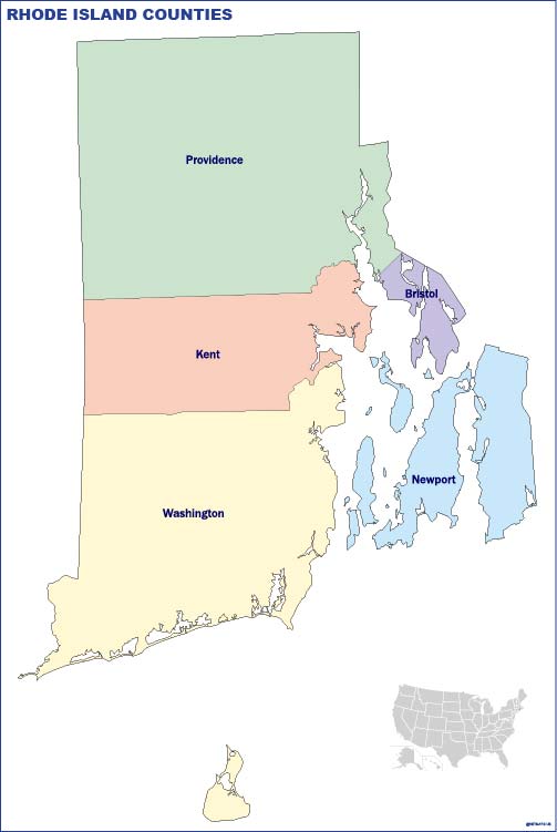 Rhode Island counties