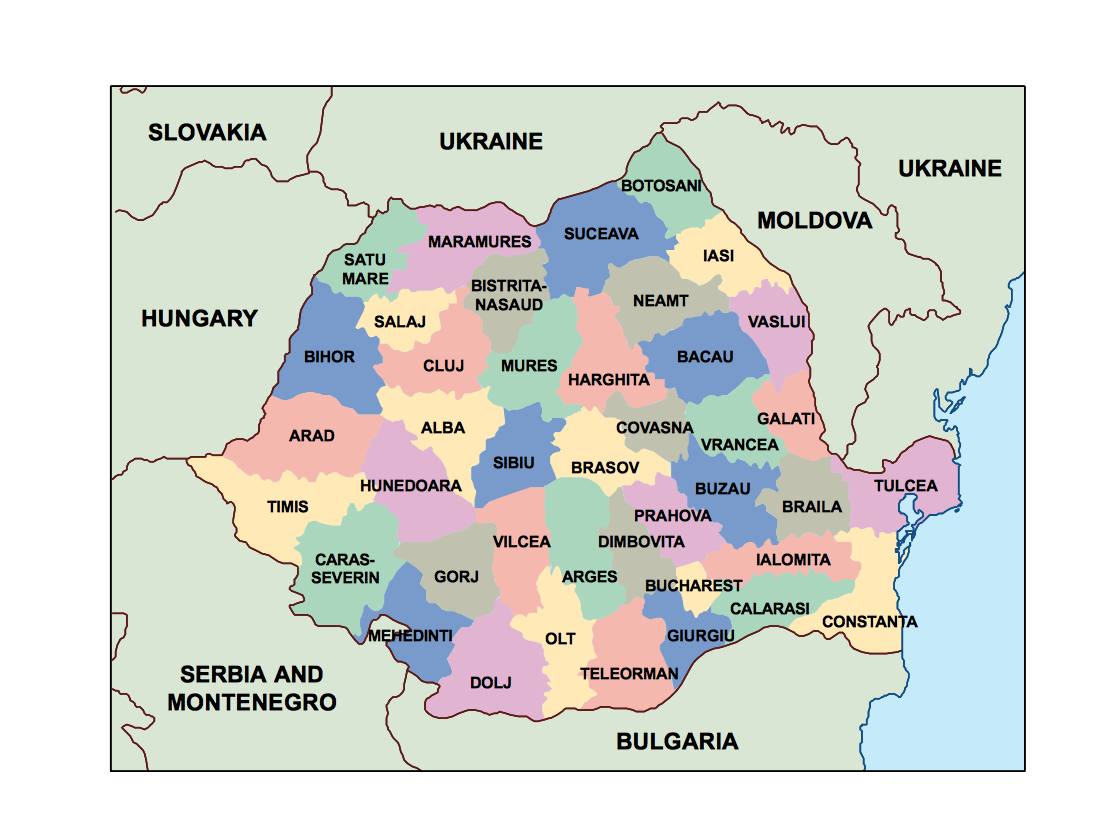 Romania powerpoint for presentations