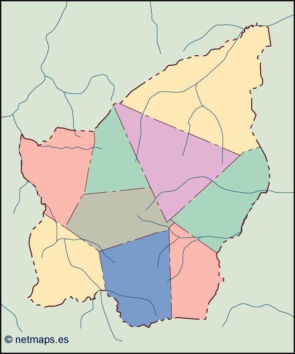 San marino blind eps map vector