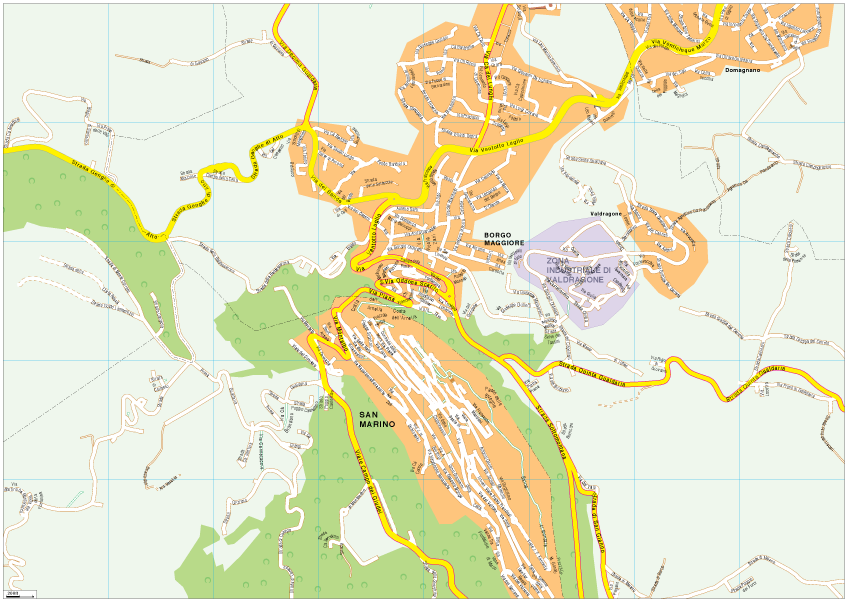 San Marino Vector EPS map vector
