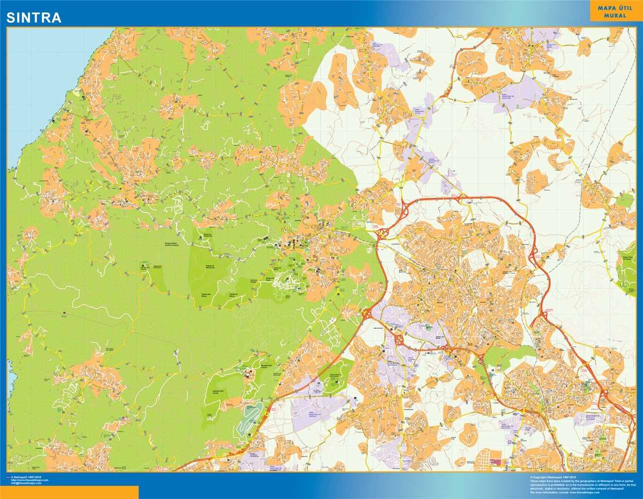 Sintra eps map vector