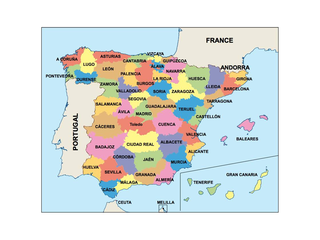Spain powerpoint for presentations