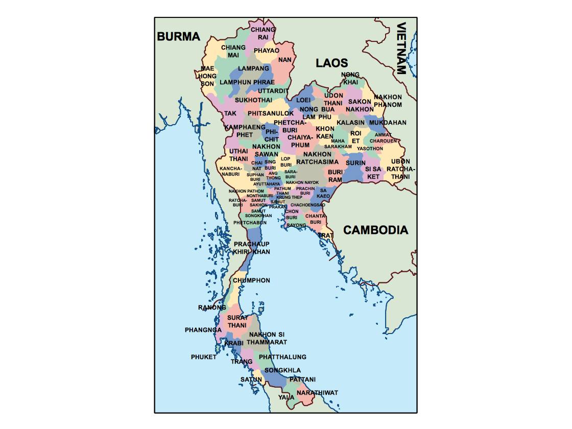 Thailand powerpoint for presentations