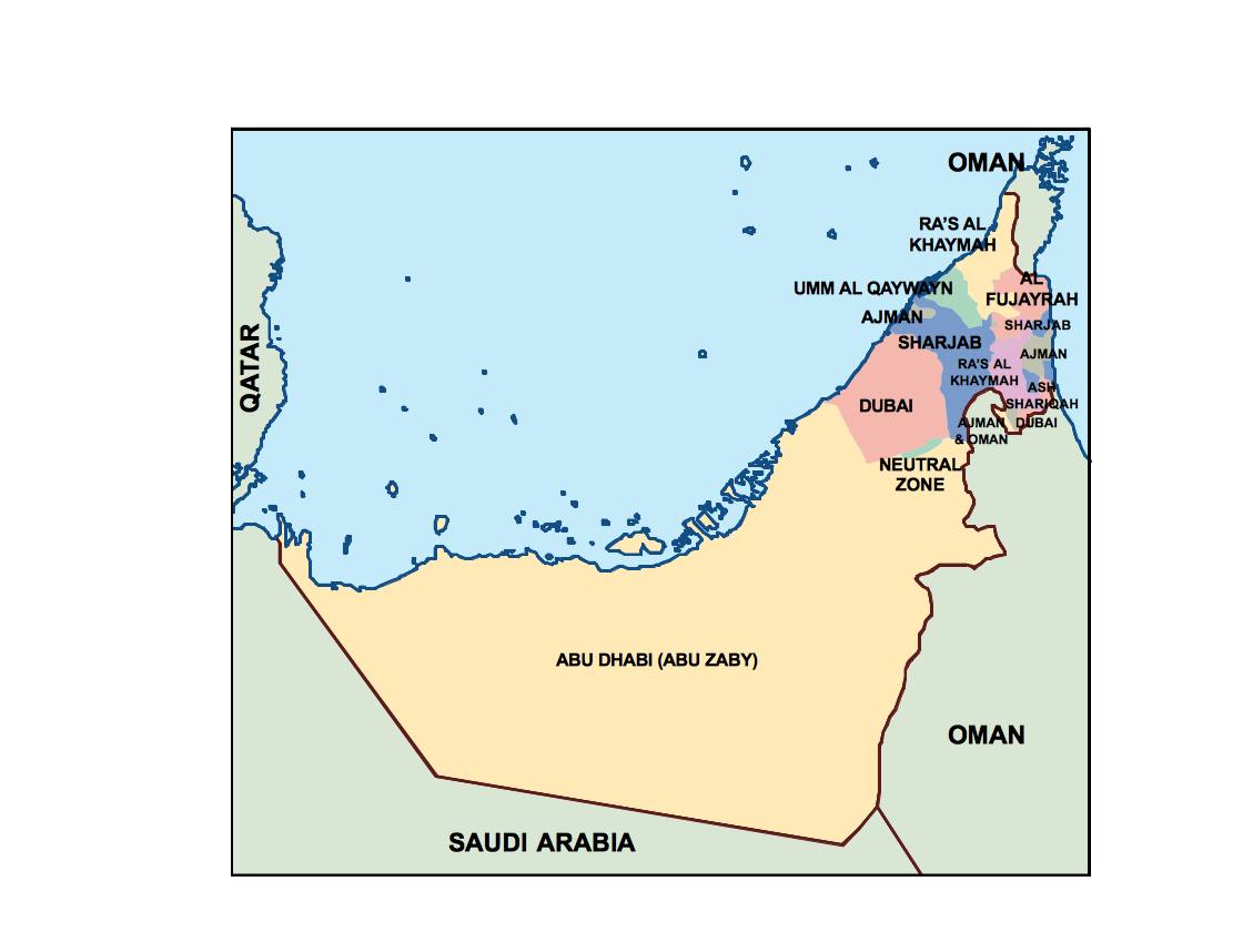 United arab emirates powerpoint for presentations