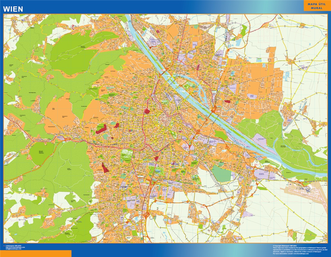 Wien eps map vector