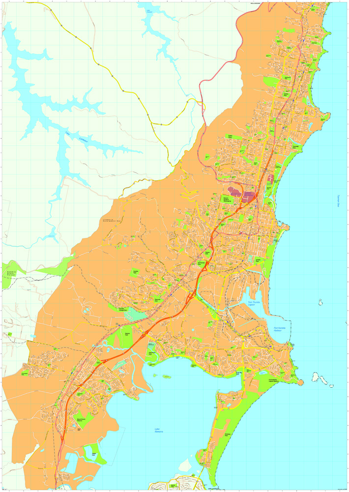 Wollongong eps map vectors