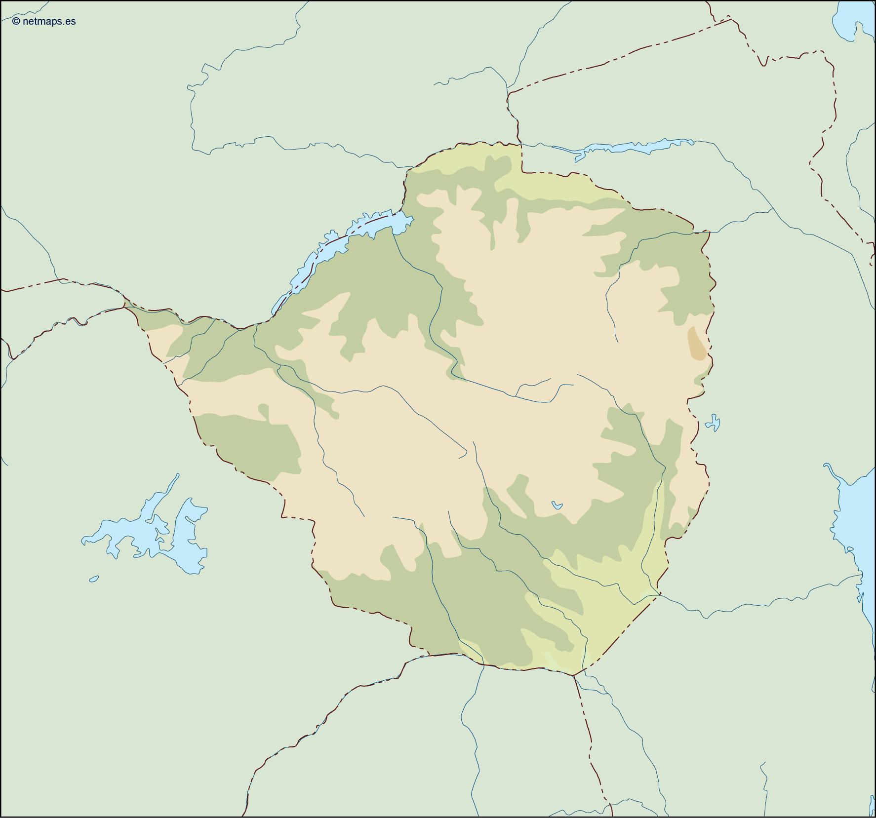 Zimbabwe illustrator eps map vector